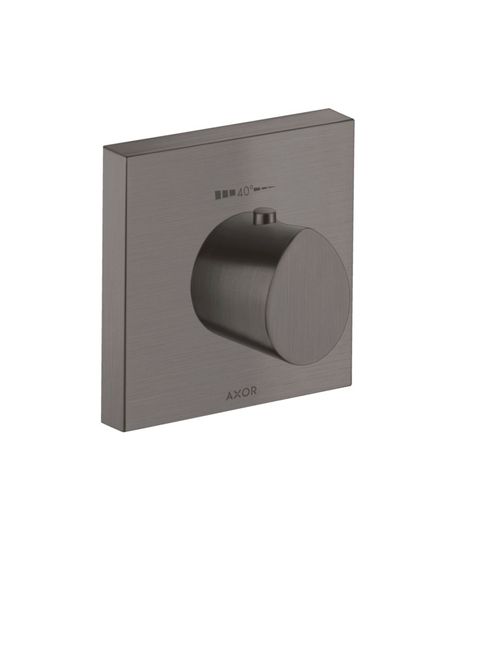 AXOR-HG-AXOR-Starck-Organic-Thermostat-HighFlow-120-120-Unterputz-Brushed-Black-Chrome-12712340 gallery number 1